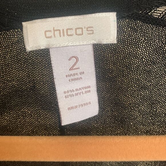 Chicos Black Shrug - Picture 2 of 6